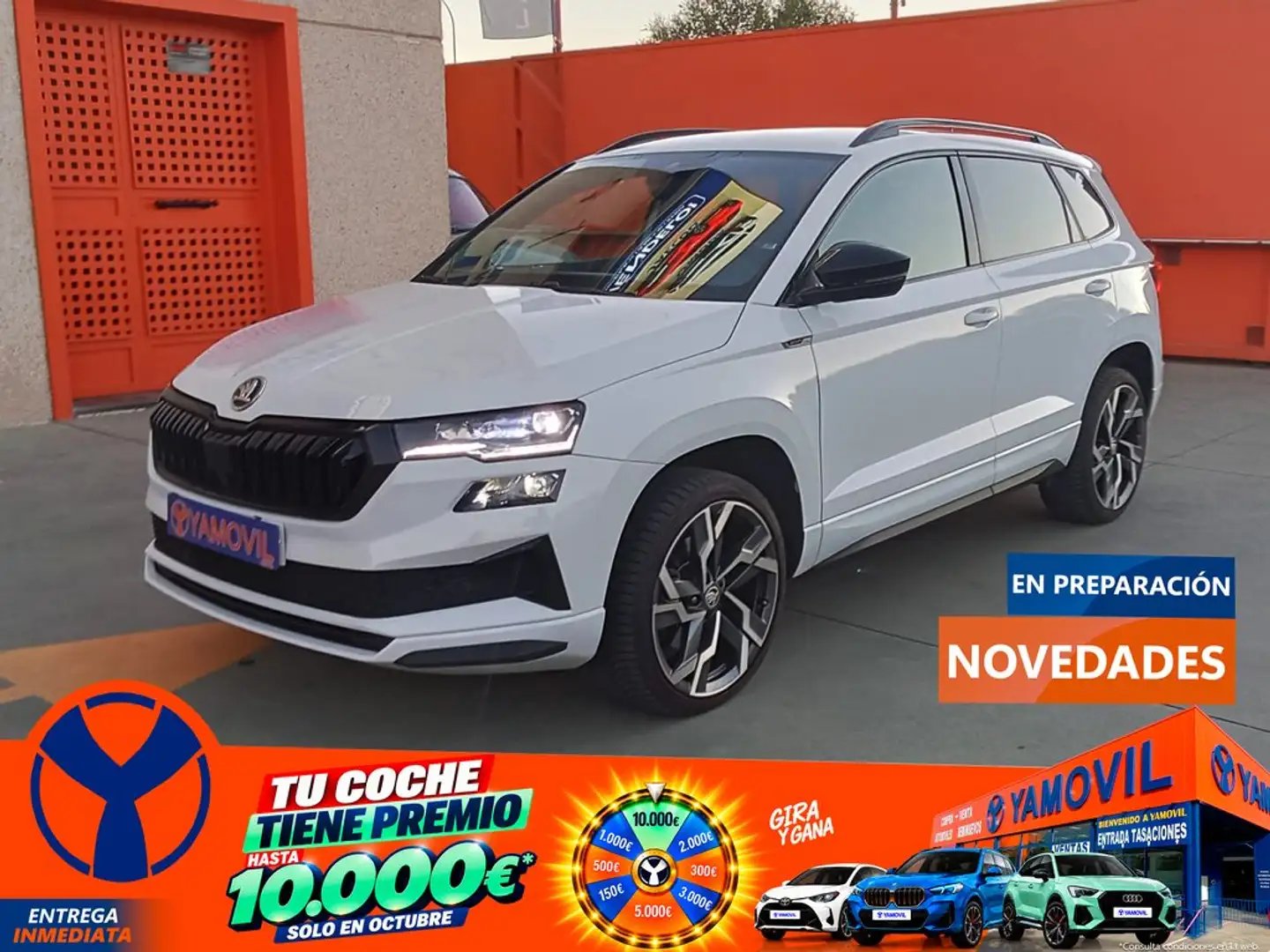 Skoda Karoq 2.0TDI Adblue Sportline 85kW Blanco - 1