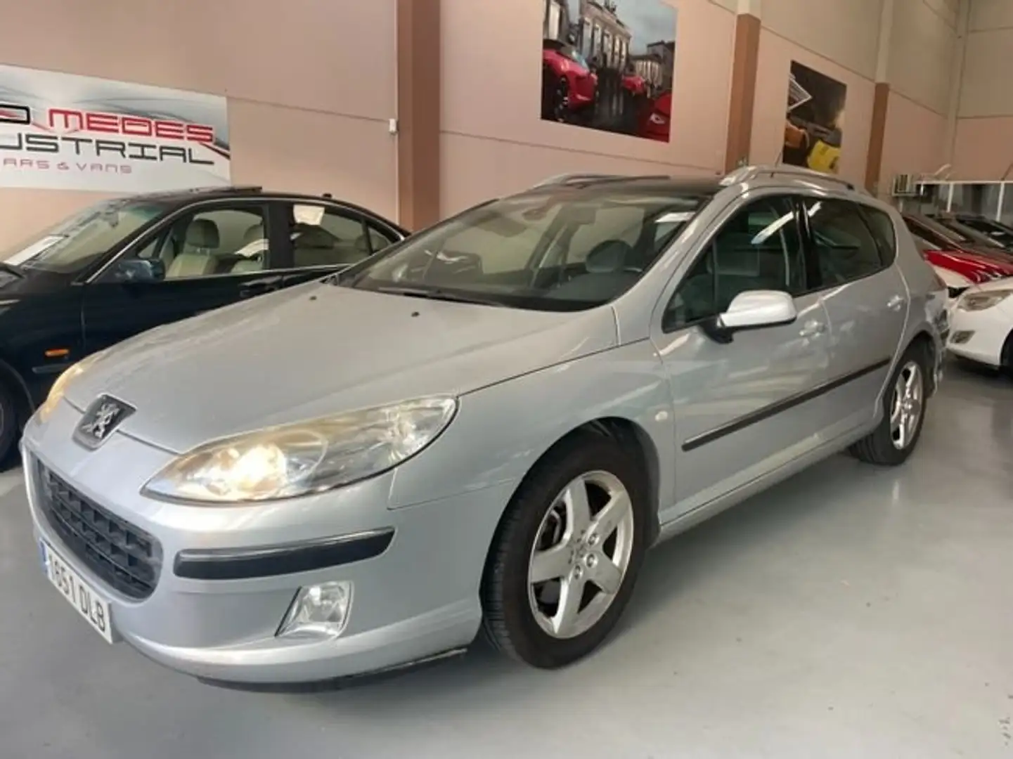 Peugeot 407 SW 2.2 ST Confort Pack Plateado - 1