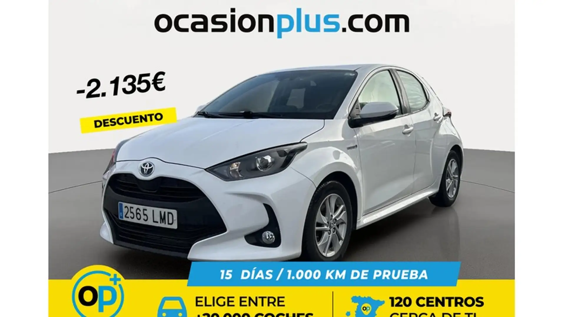 Toyota Yaris 120H 1.5 Active Tech Weiß - 1