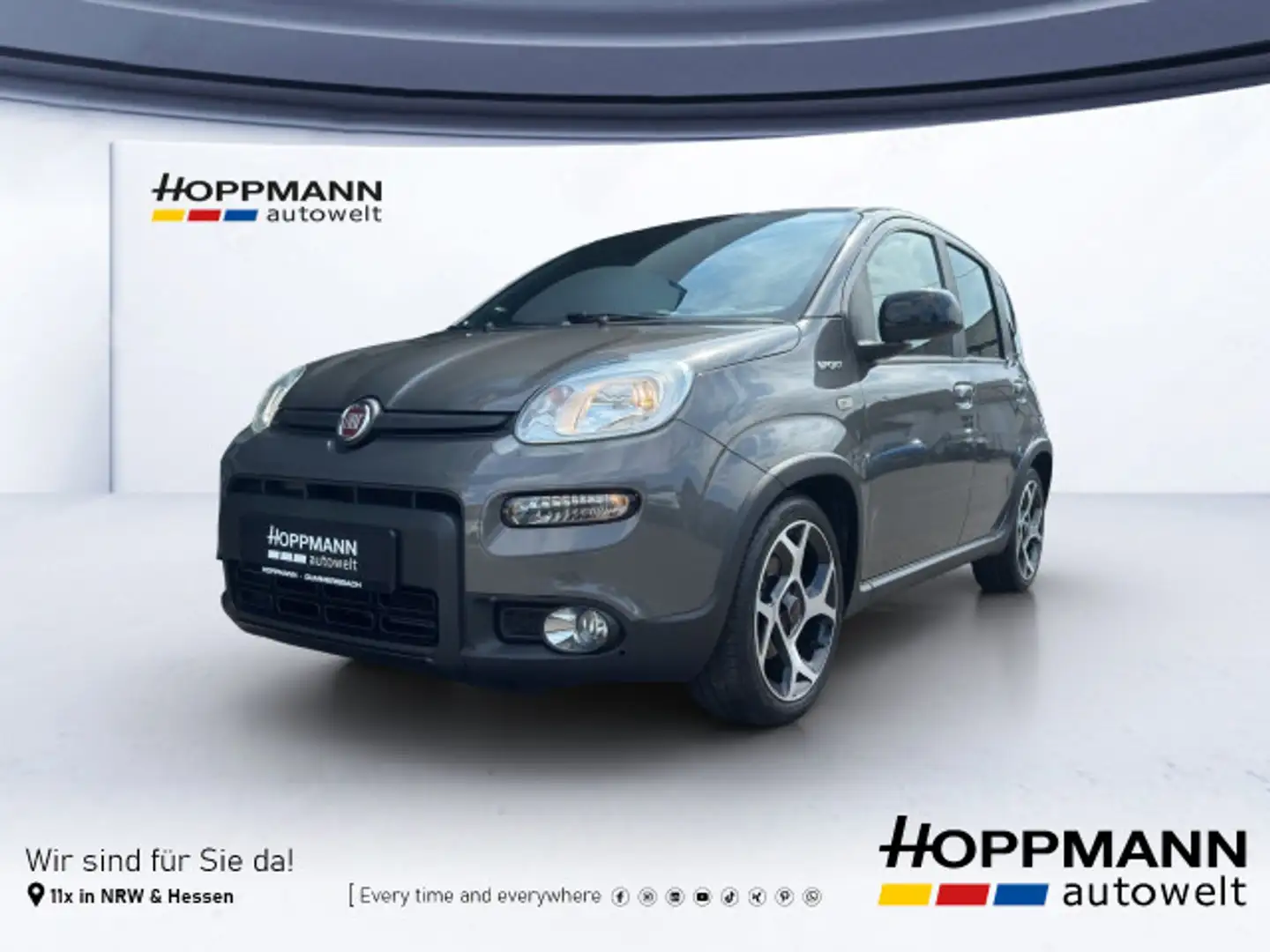 Fiat Panda Sport MY21 Sport Hybri Gris - 1