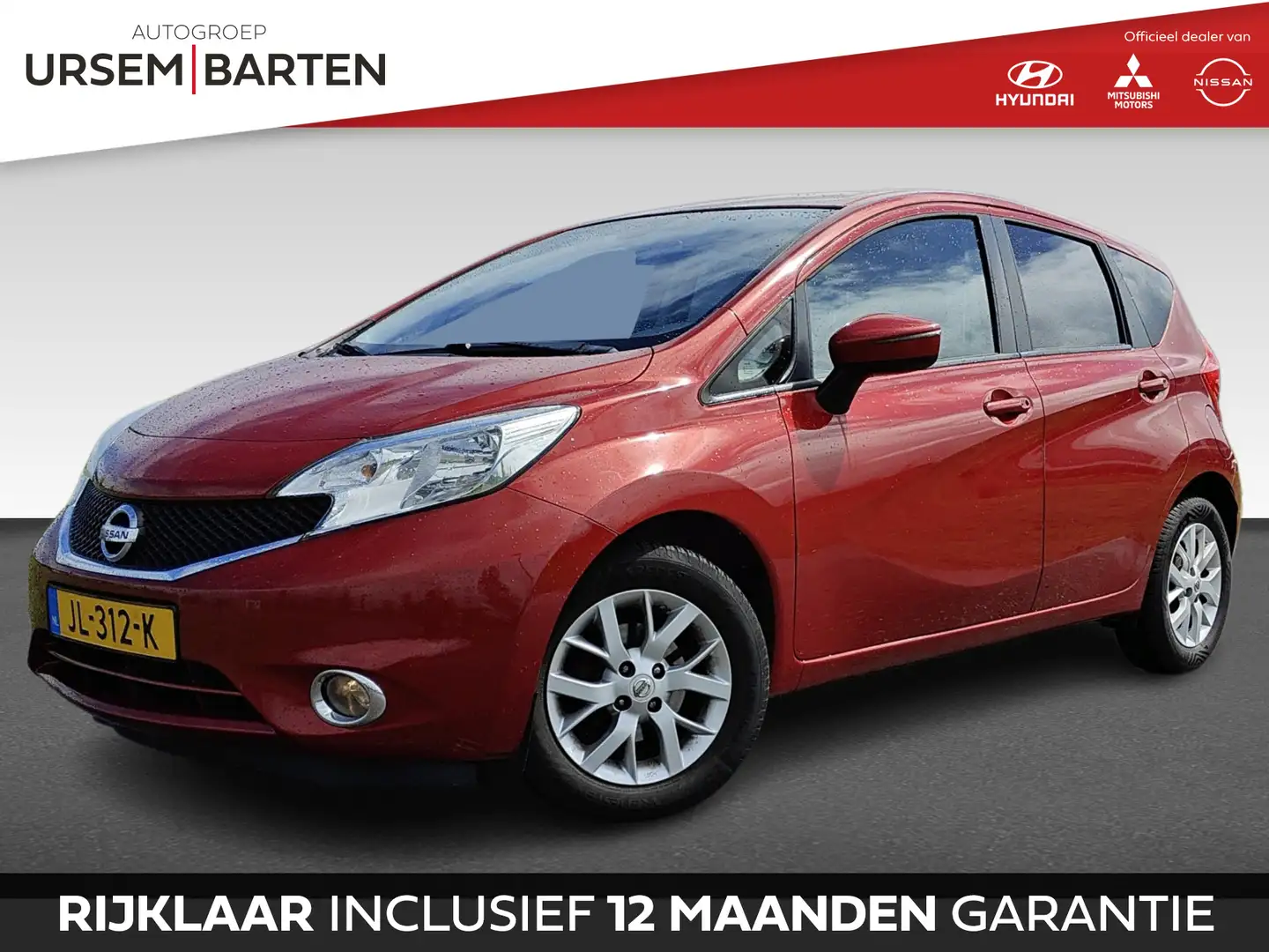 Nissan Note 1.2 Connect Edition Rood - 1