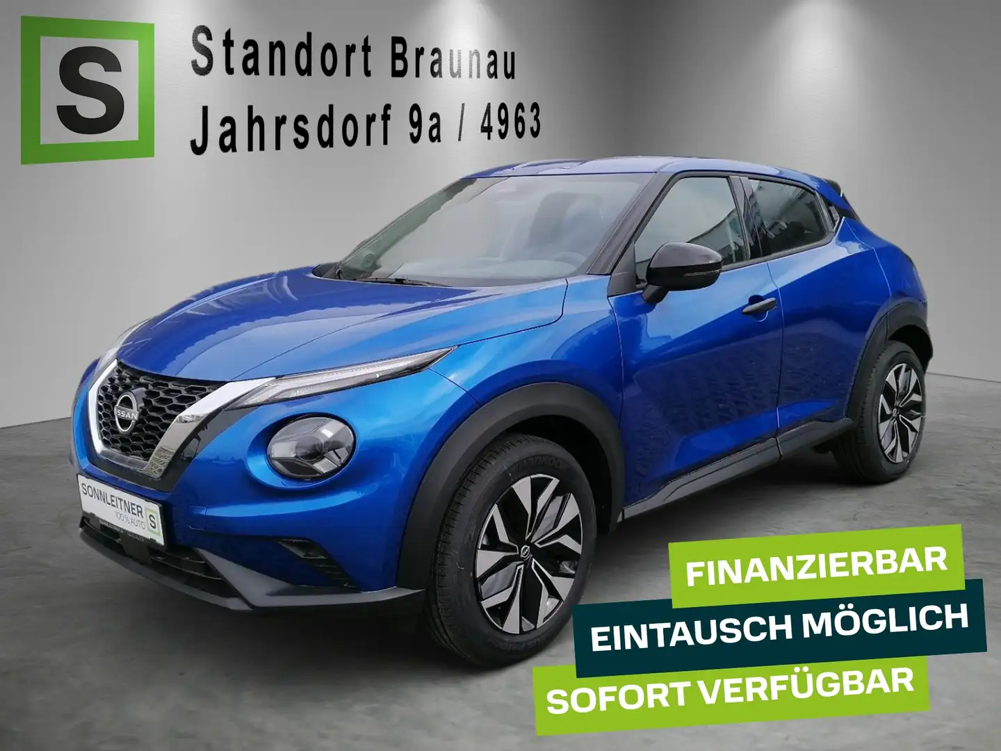 Nissan Juke JUKE Acenta+ 1.0 DIG-T 114 PS 6MT Blau - 1