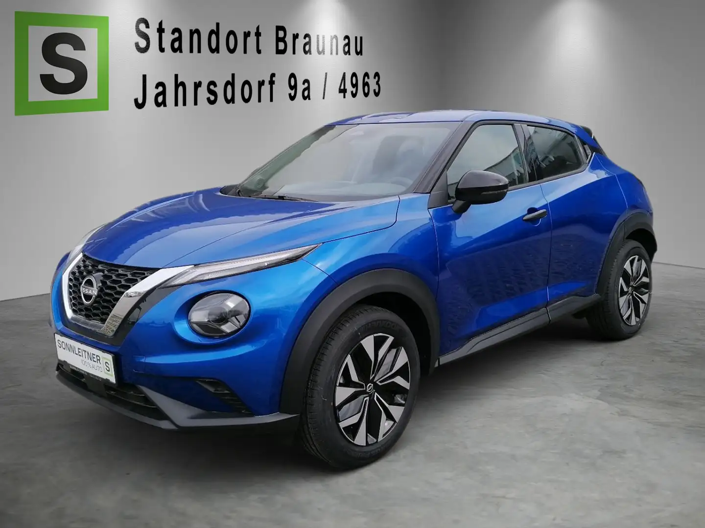 Nissan Juke JUKE Acenta+ 1.0 DIG-T 114 PS 6MT Blau - 2