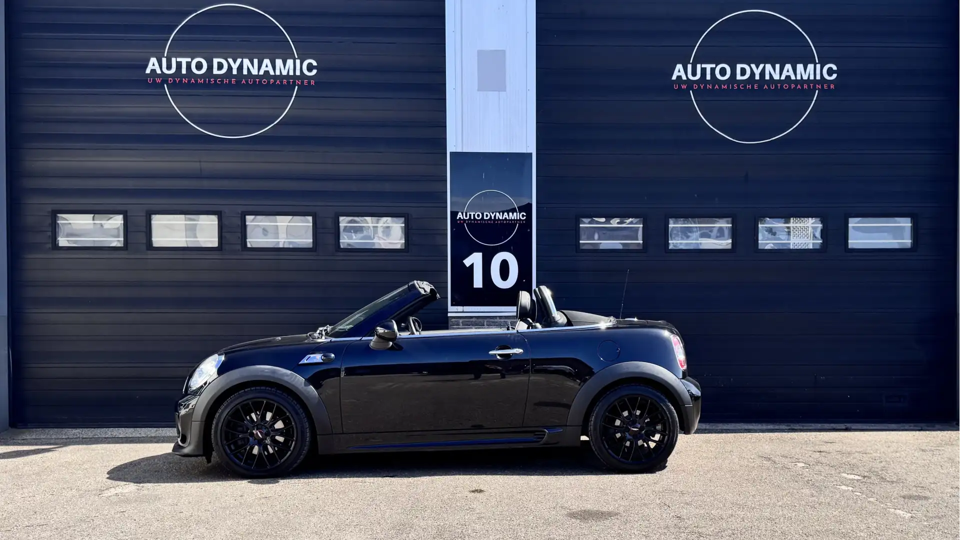 MINI John Cooper Works Roadster Mini 1.6 S JCW Cabriolet | Leer | NAP NL Auto Noir - 2