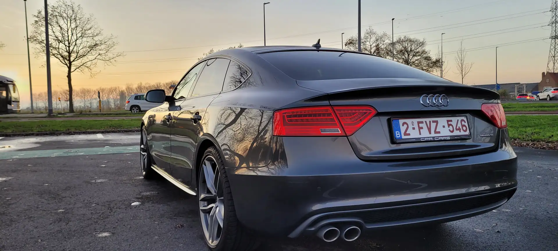 Audi A5 A5 2.0 TDI Sportback (clean diesel) quattro DPF Zilver - 2