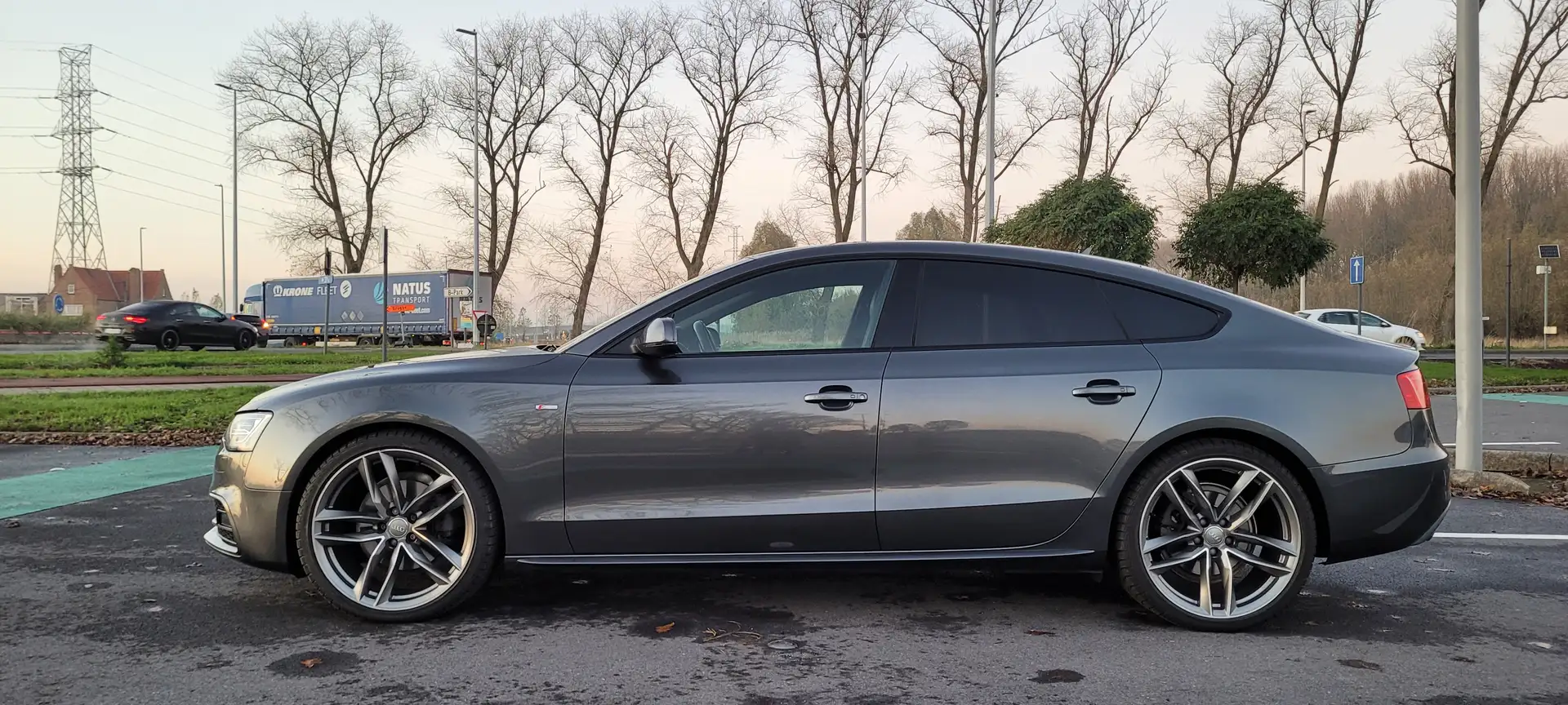 Audi A5 A5 2.0 TDI Sportback (clean diesel) quattro DPF Zilver - 1