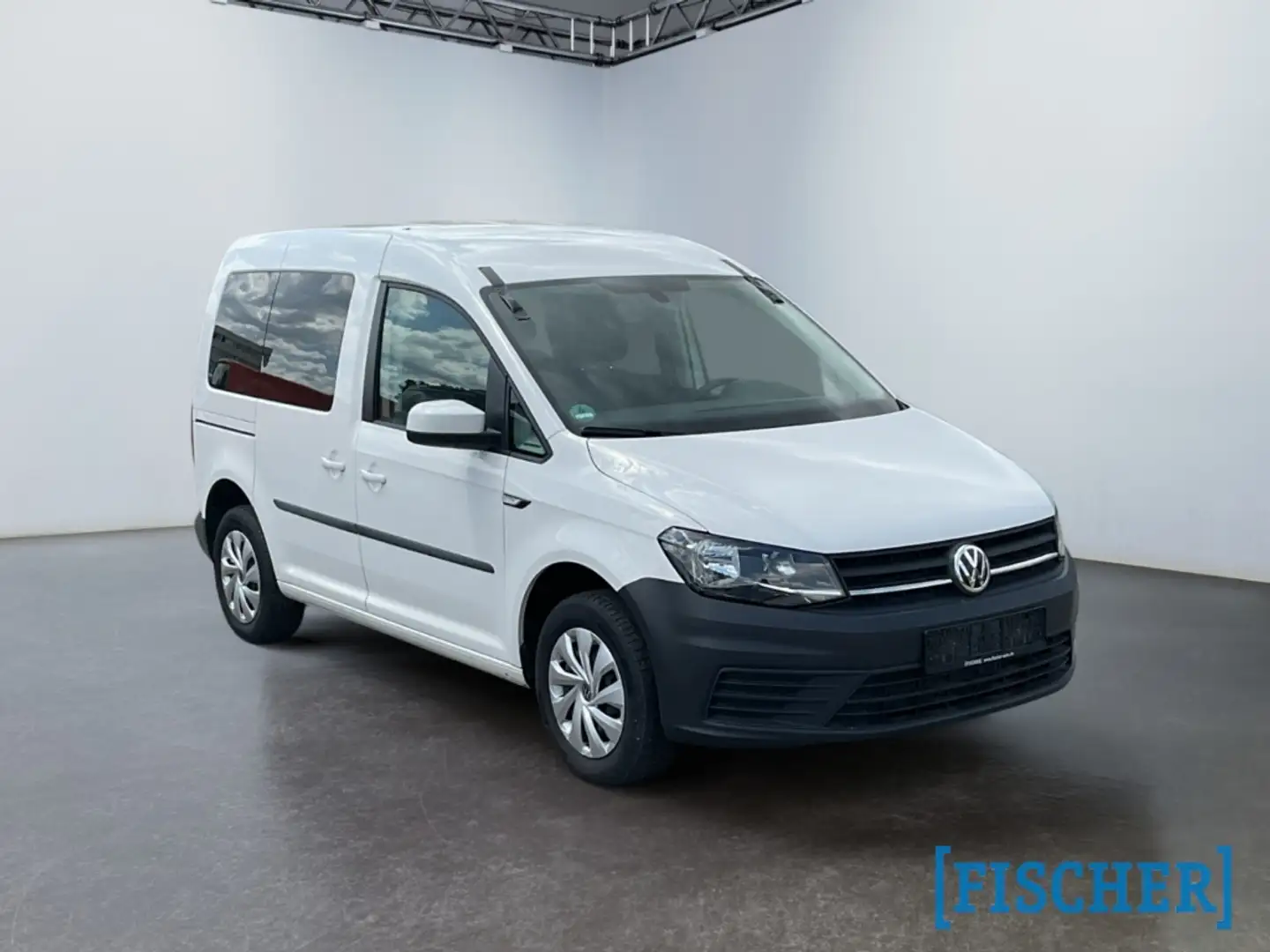 Volkswagen Caddy 2.0TDI Trendline Klima GRA PDC hinten Weiß - 2