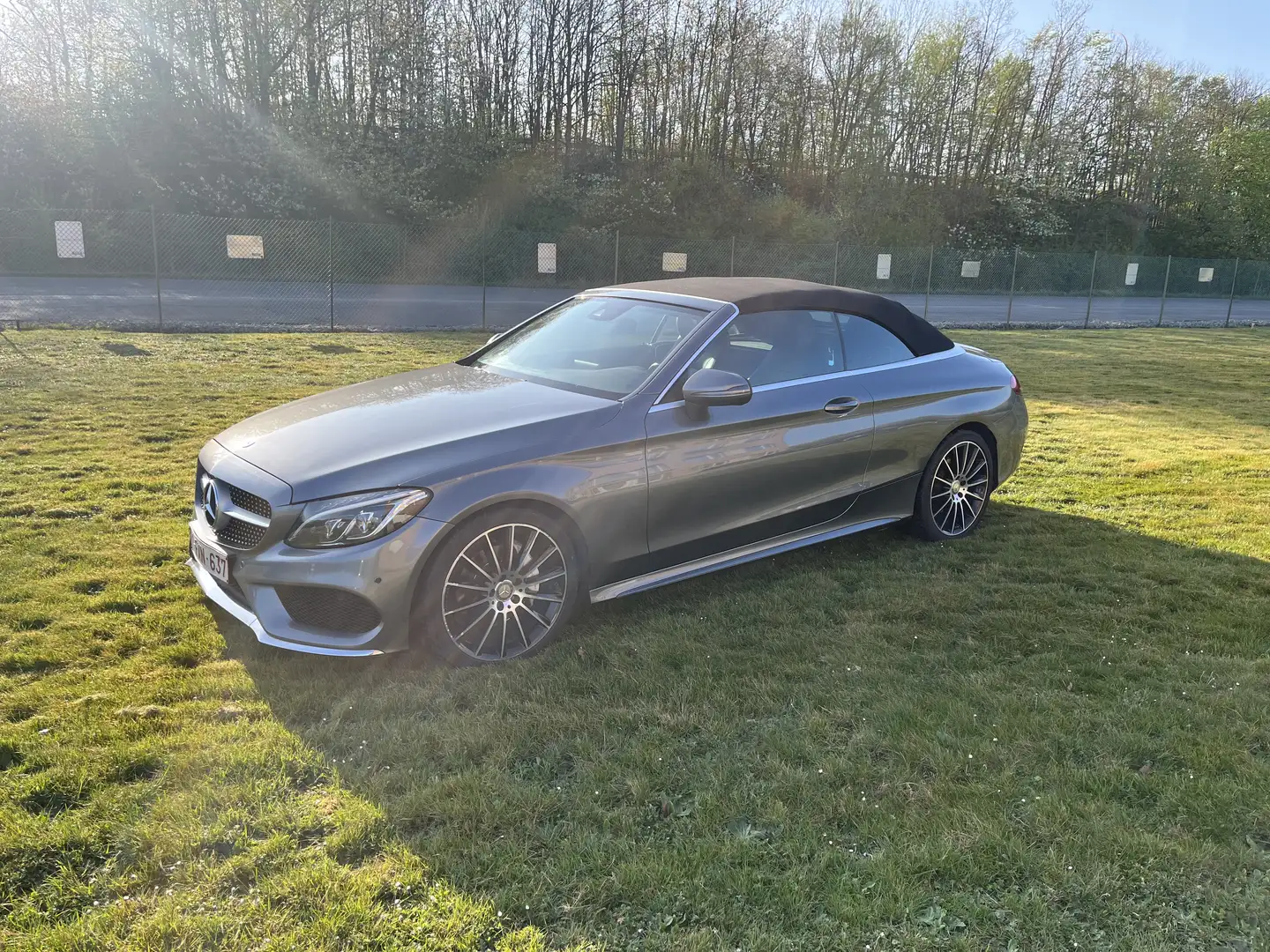 Mercedes-Benz C 220 Cabriolet D. AMG + Jantes hiver Gris - 2
