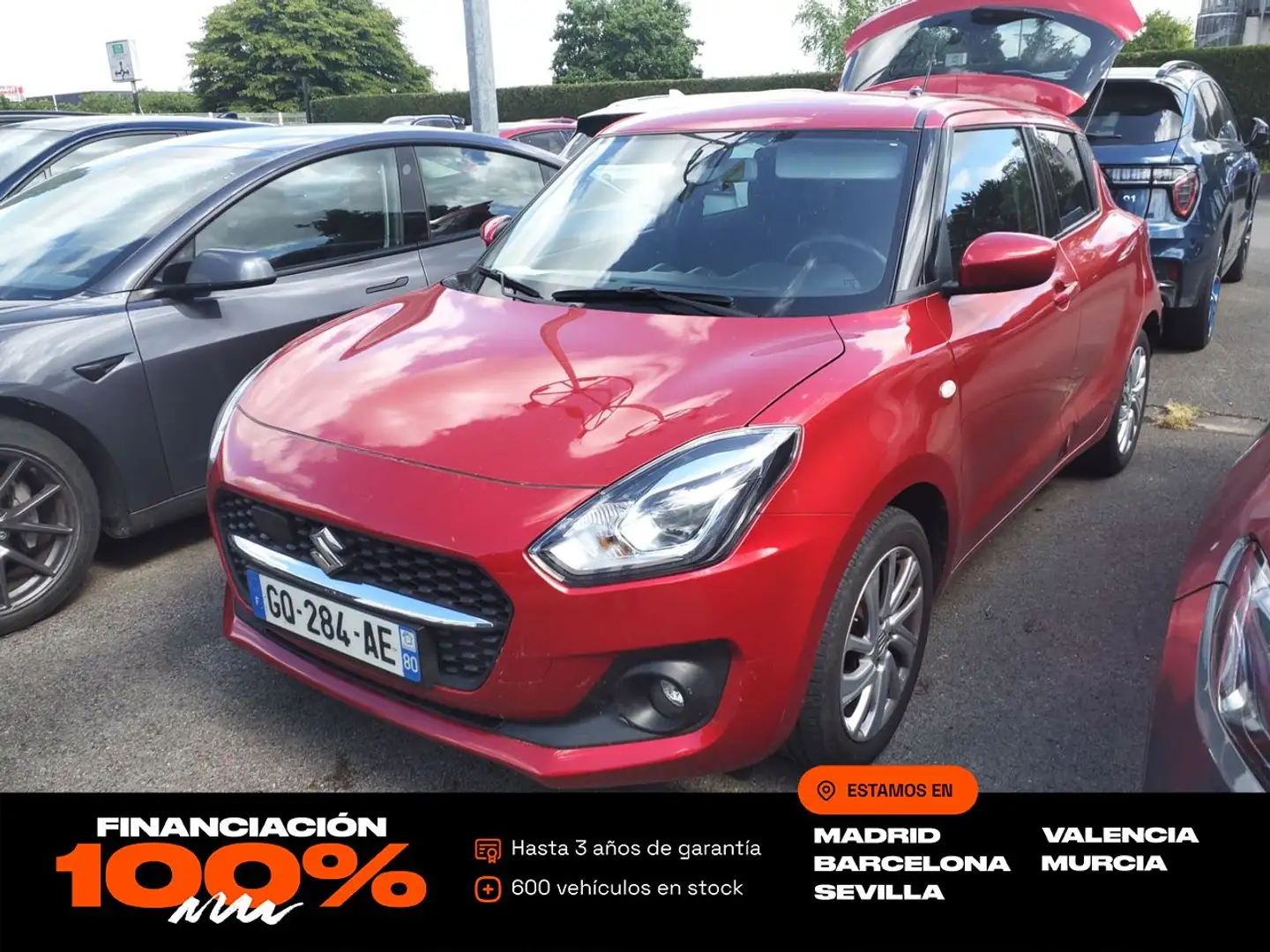 Suzuki Swift 1.2 GLE Mild Hybrid Rojo - 1