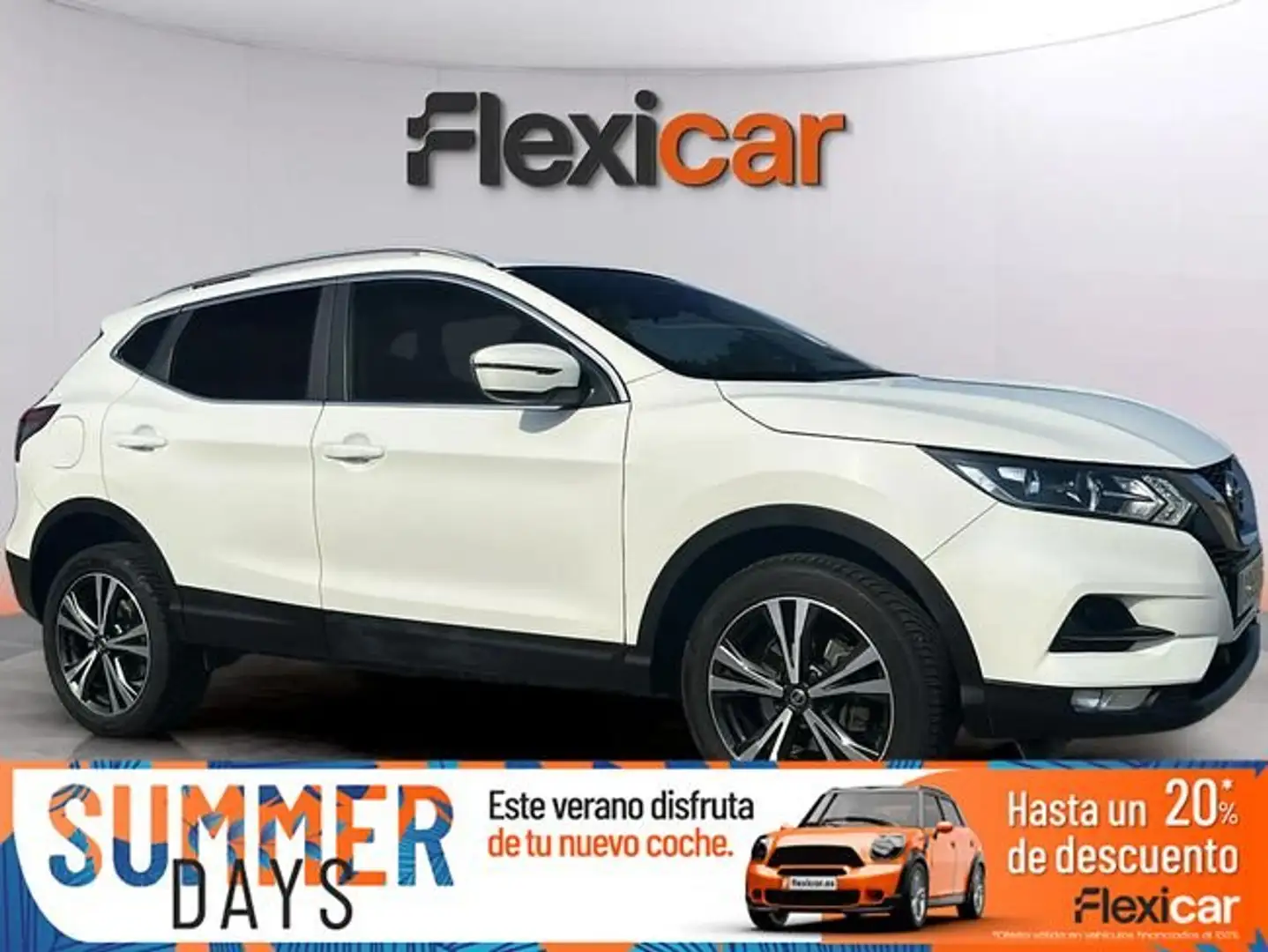 Nissan Qashqai dCi+150CV+%28110kW%29+Xtronic+4x4-i+TEKNA%2B Blanc - 1