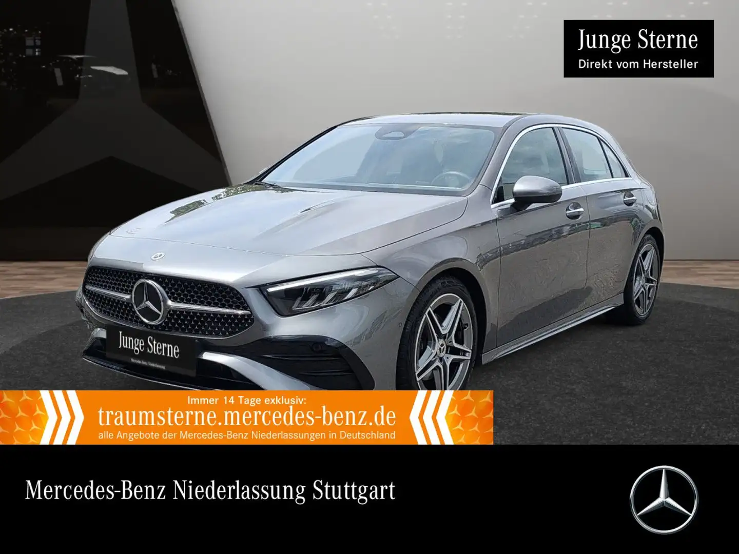 Mercedes-Benz A 180 AMG+LED+KAMERA+KEYLESS+7G Grau - 1