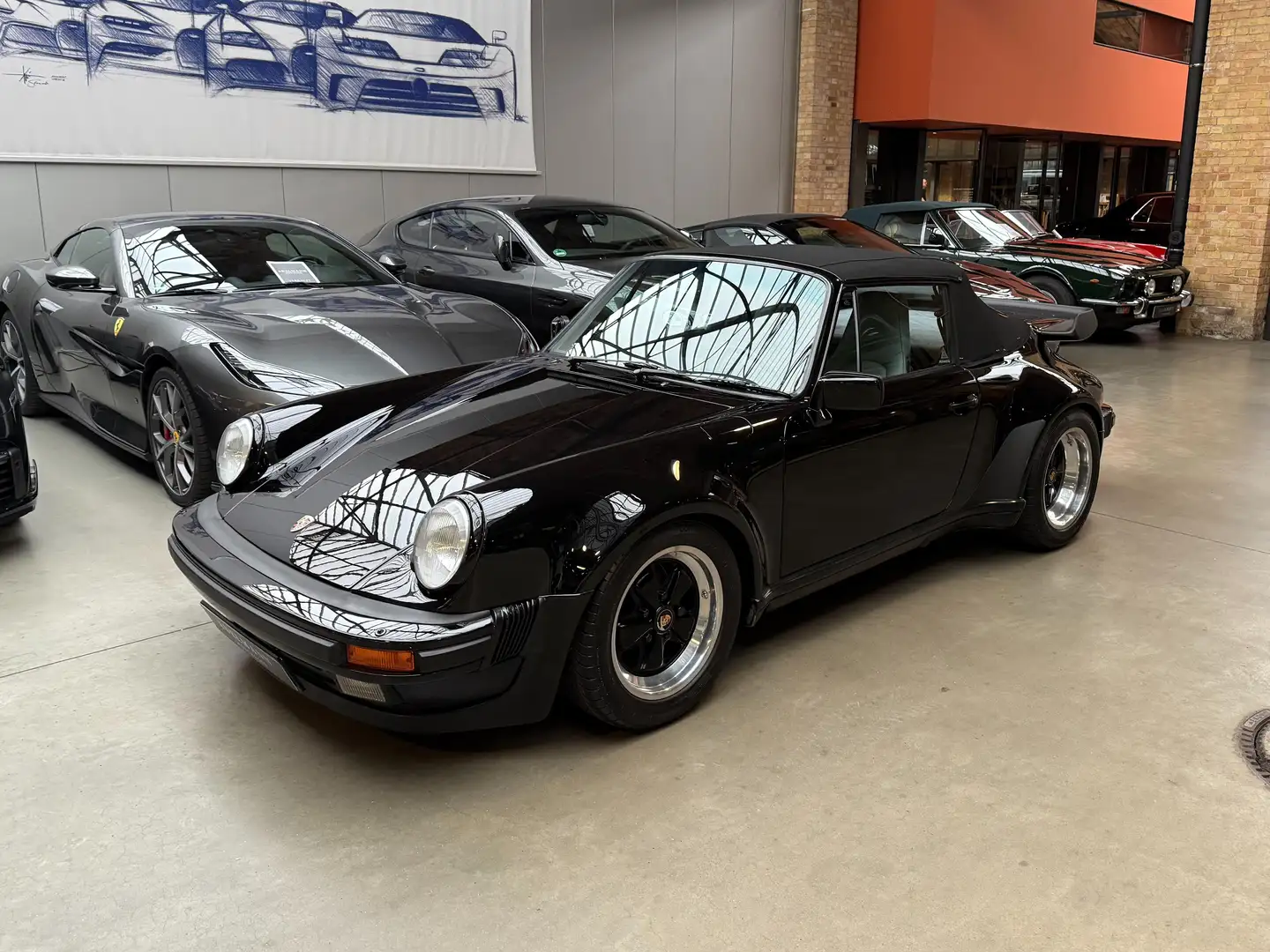 Porsche 911 911 Turbo Cabriolet Schwarz - 1