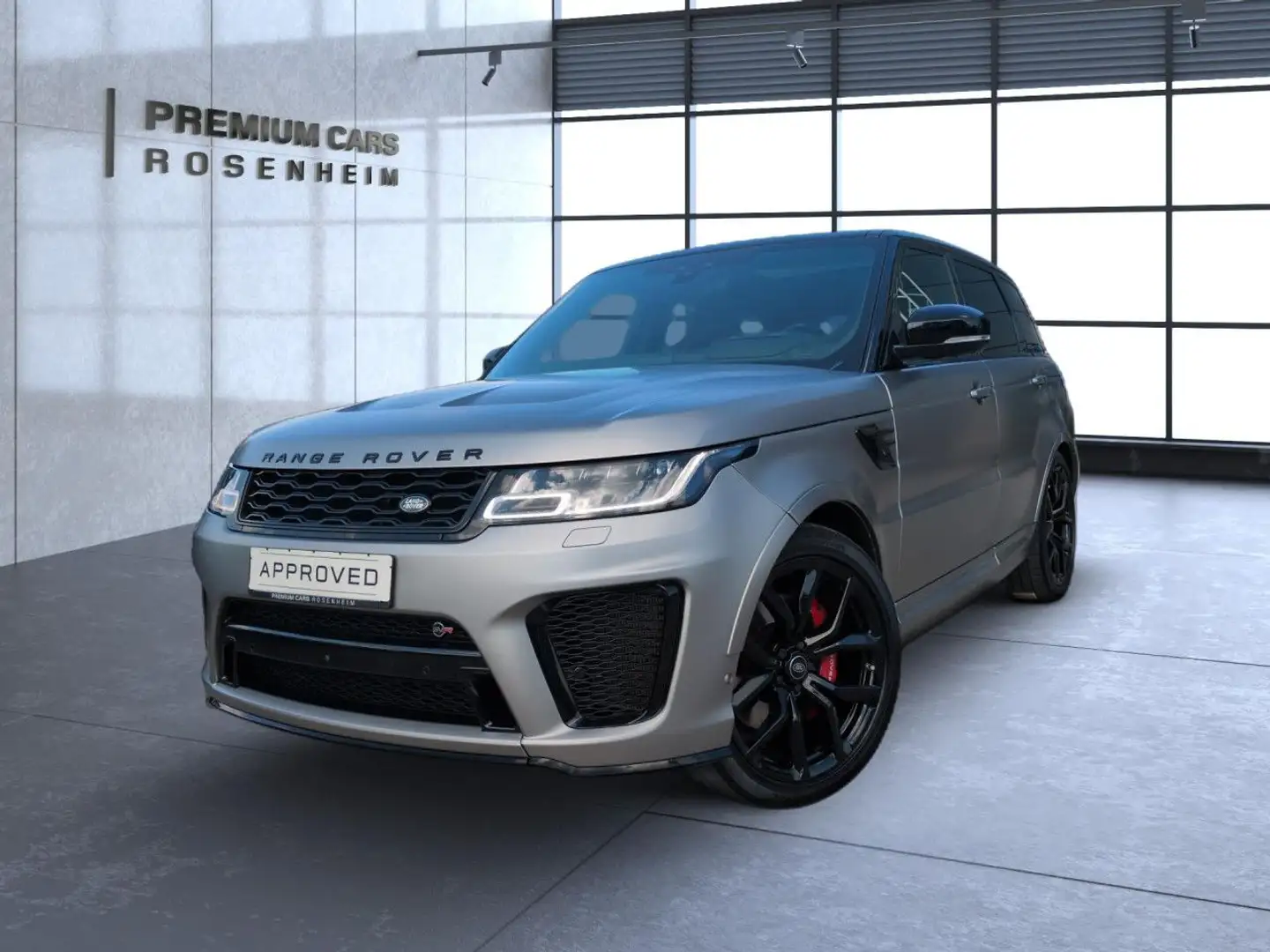 Land Rover Range Rover Sport P575 SVR Bluetooth Navi LED Gris - 1