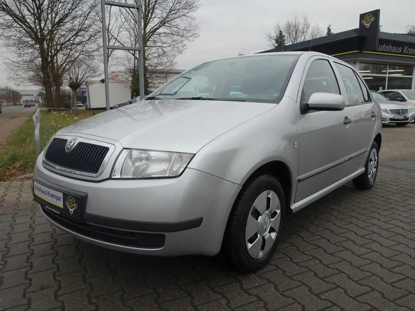 Skoda Fabia 1,4 Classic Klima SHZ Silber - 1