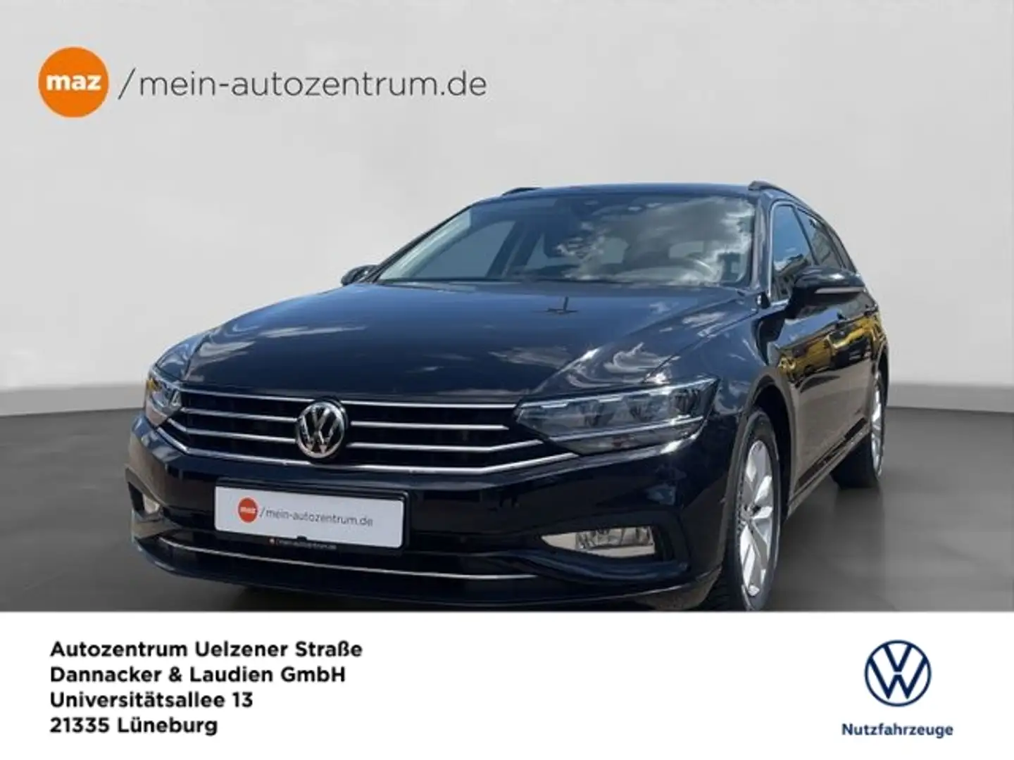 Volkswagen Passat 1.5 TSI Business Alu LED AHK Navi Schwarz - 1