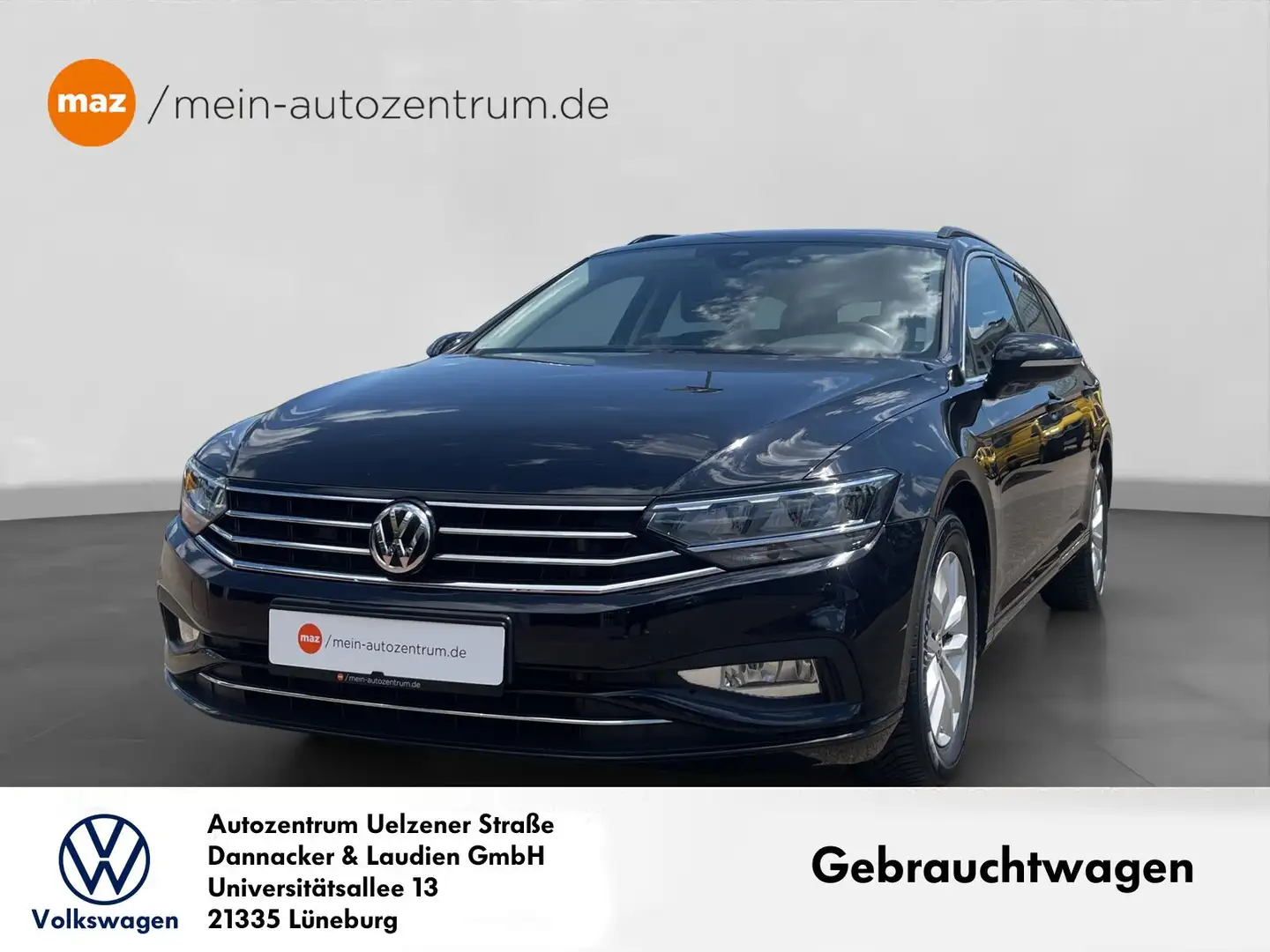 Volkswagen Passat Variant 1.5 TSI Business Alu LED AHK Navi A Noir - 1