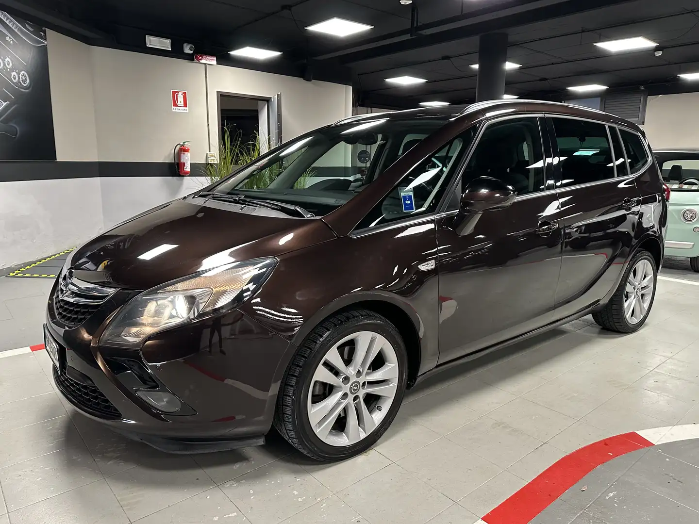 Opel Zafira Tourer Zafira III Tourer 1.4 t Cosmo Gpl-tech 140cv E6 Marrone - 1