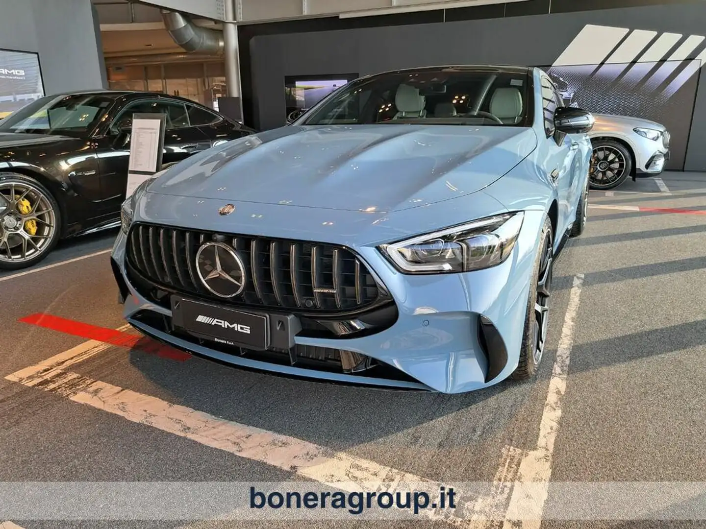 Mercedes-Benz AMG GT Coupe 43 eq-boost 4matic+ auto Blauw - 1