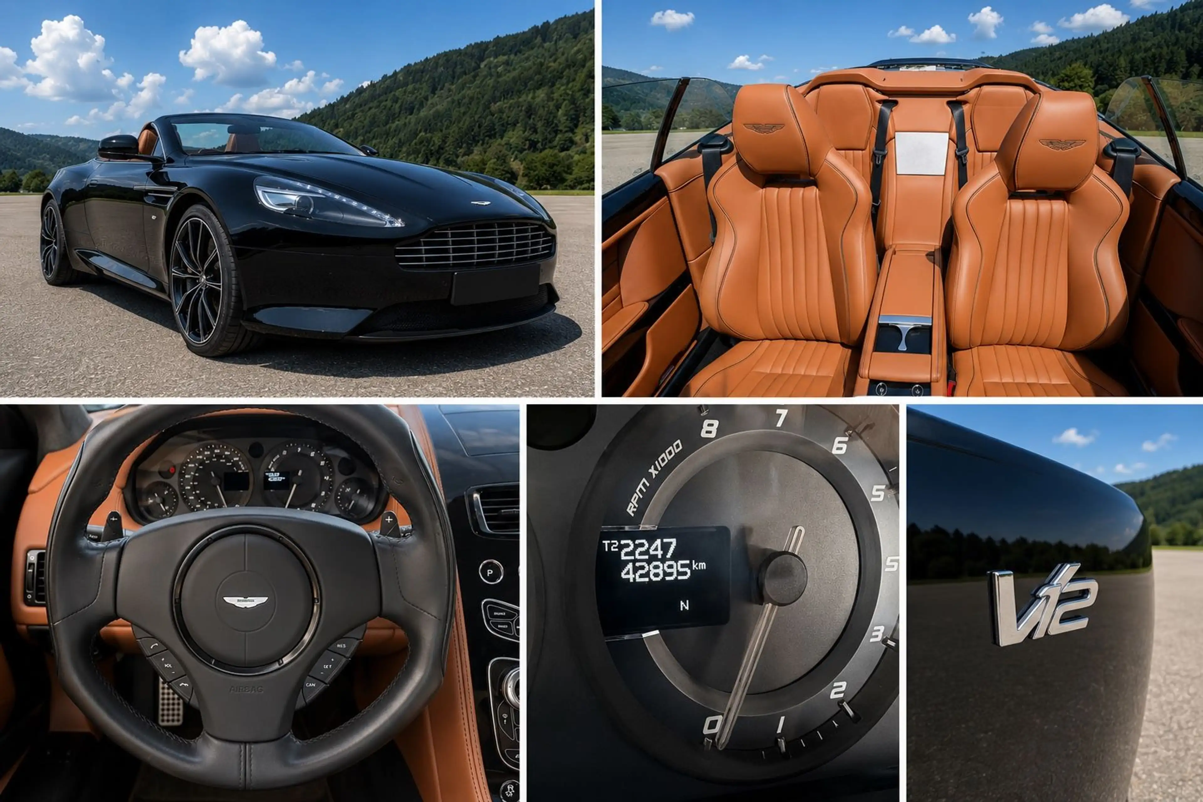 Aston Martin DB9 6.0 Volante GT — photo 8