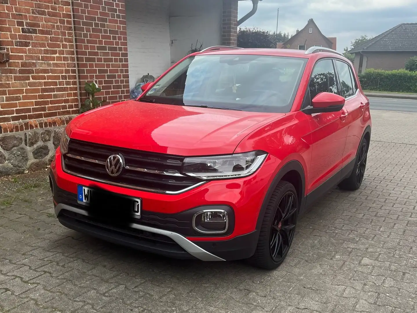 Volkswagen T-Cross T-Cross 1.0 TSI OPF DSG Style Kırmızı - 1
