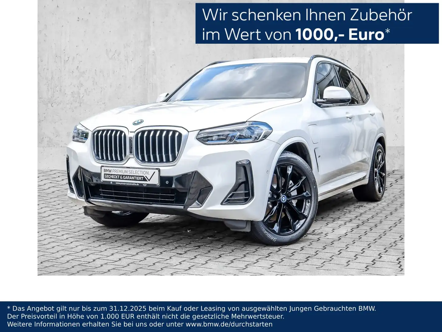 BMW X3 xDrive30e Weiß - 1