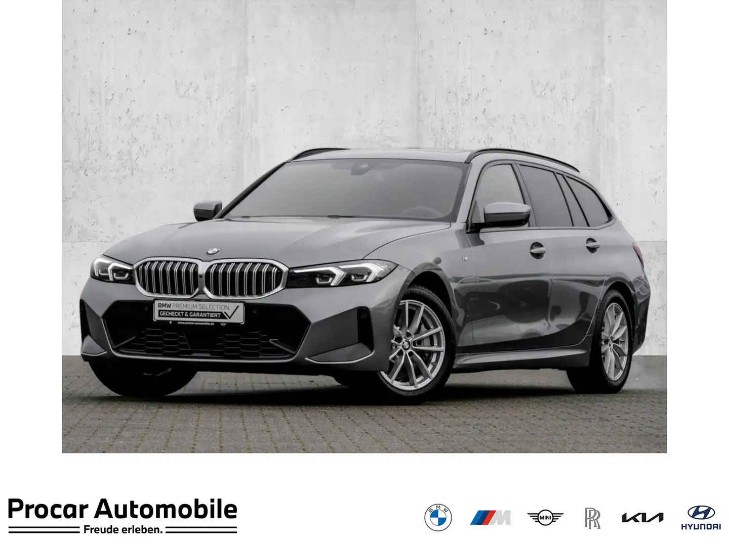 BMW 330 i xDrive M SPORT + HuD + Pano + AHK + Abstand + SH Silber - 1