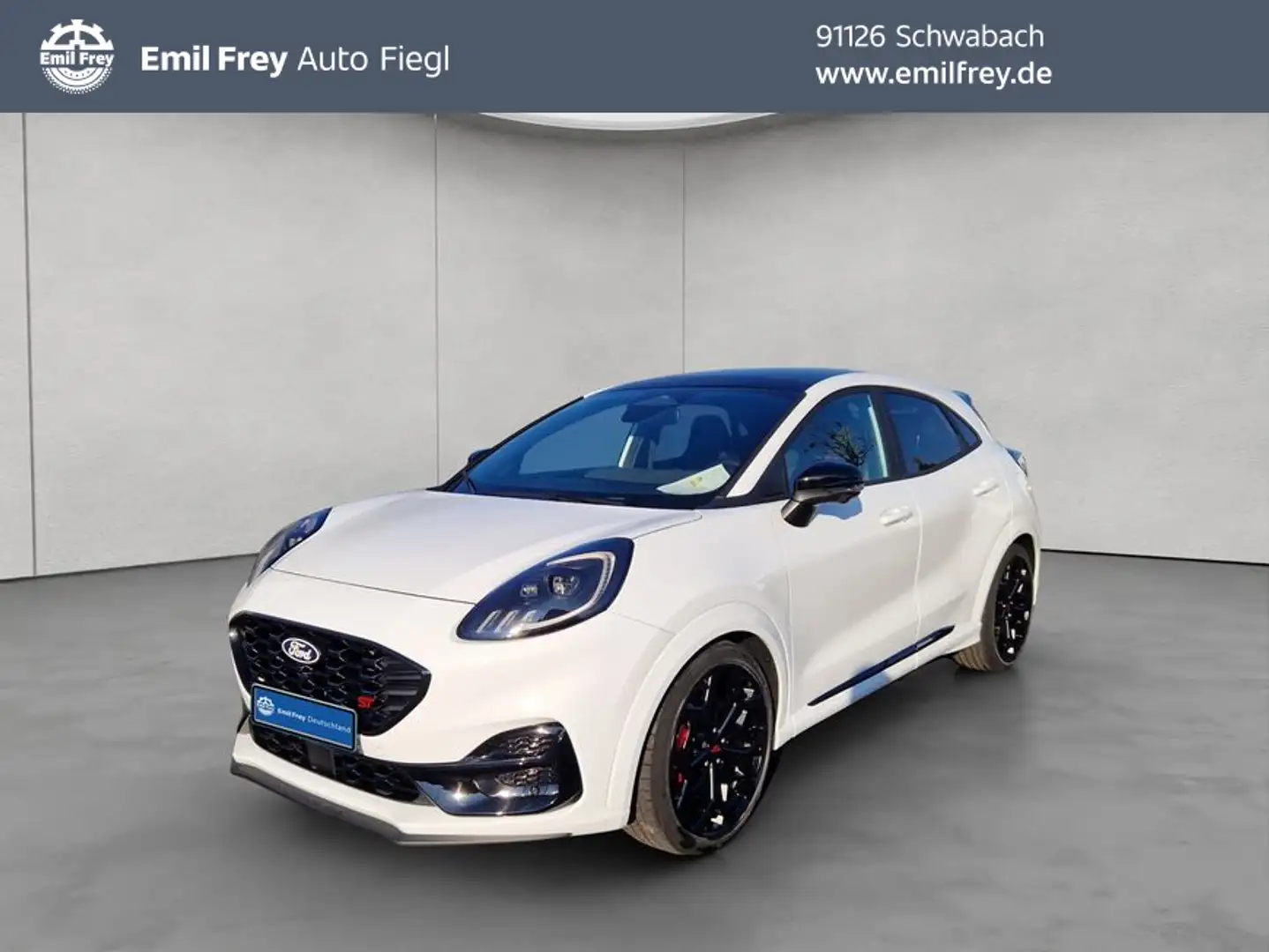 Ford Puma ST 1.0 EcoBoost Hybrid Aut. 117 kW, 5-türig Weiß - 1