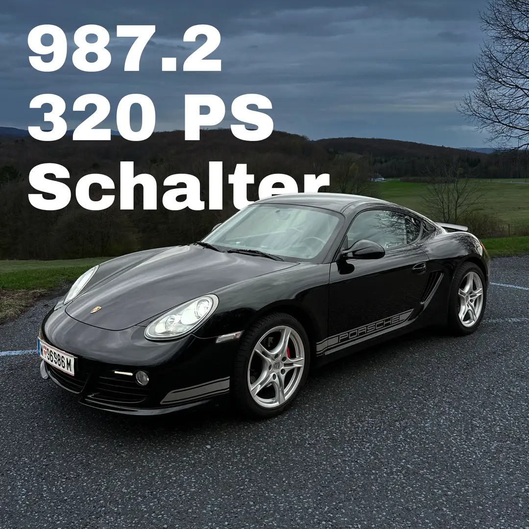 Porsche Cayman Cayman S II 3,4 S Schalter | Aerokit Schwarz - 1