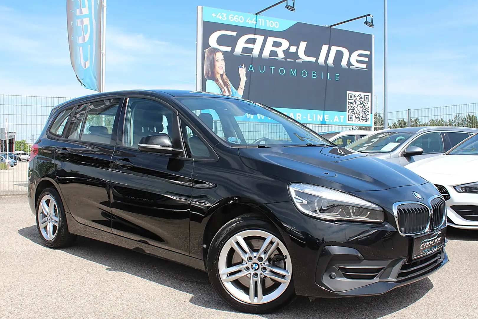 BMW 218 d Gran Tourer Aut. LED Kamera Navi ... Schwarz - 1