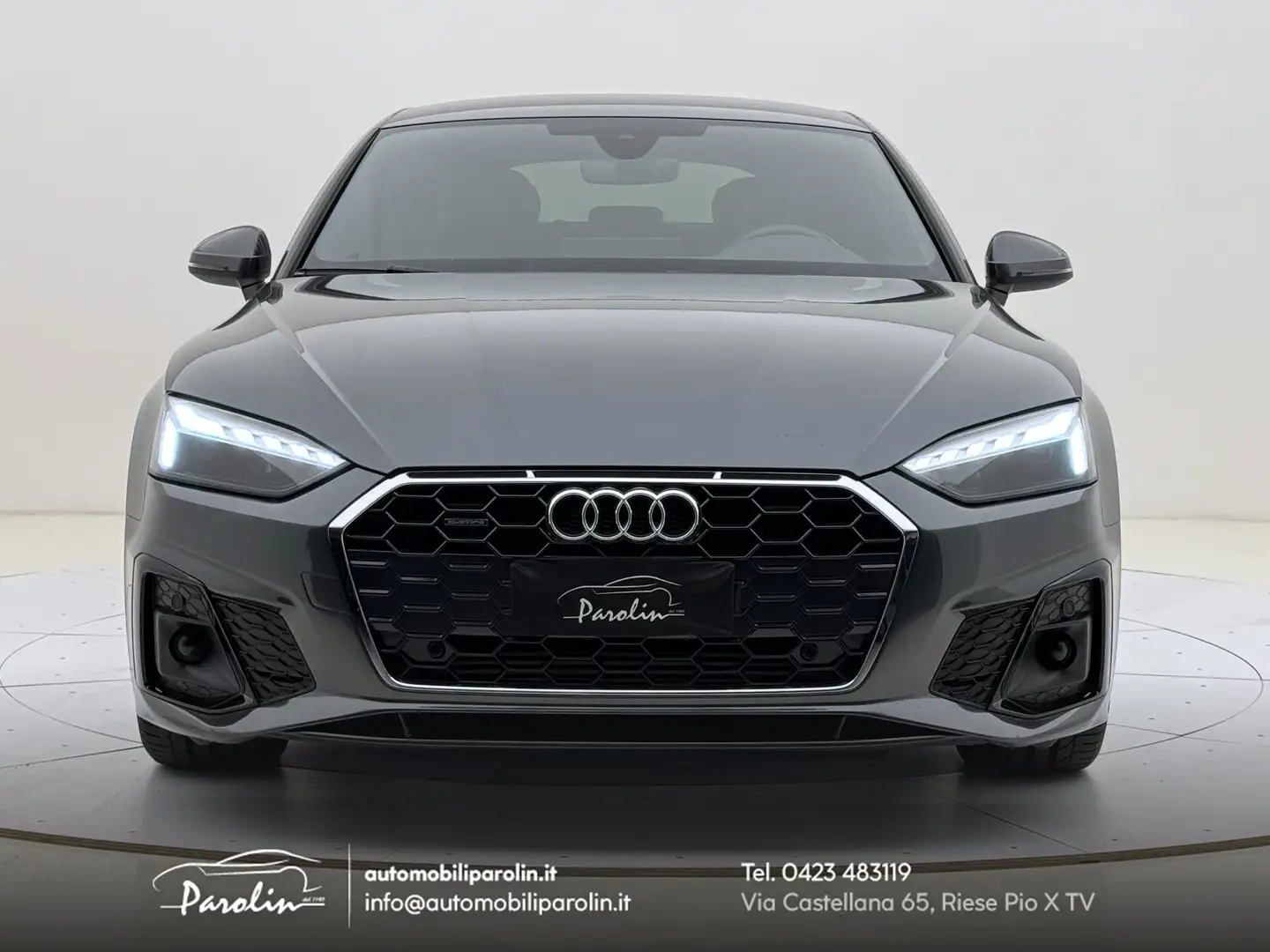 Audi A5 Sportback 45 2.0 tfsi mhev S-Line edition quattro Grigio - 2