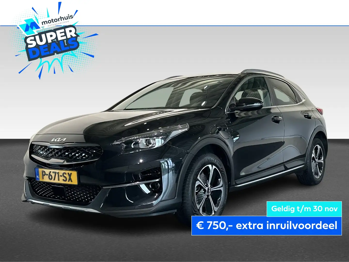 Kia XCeed 1.6 GDi PHEV 141pk DCT6 DynamicLine Zwart - 1