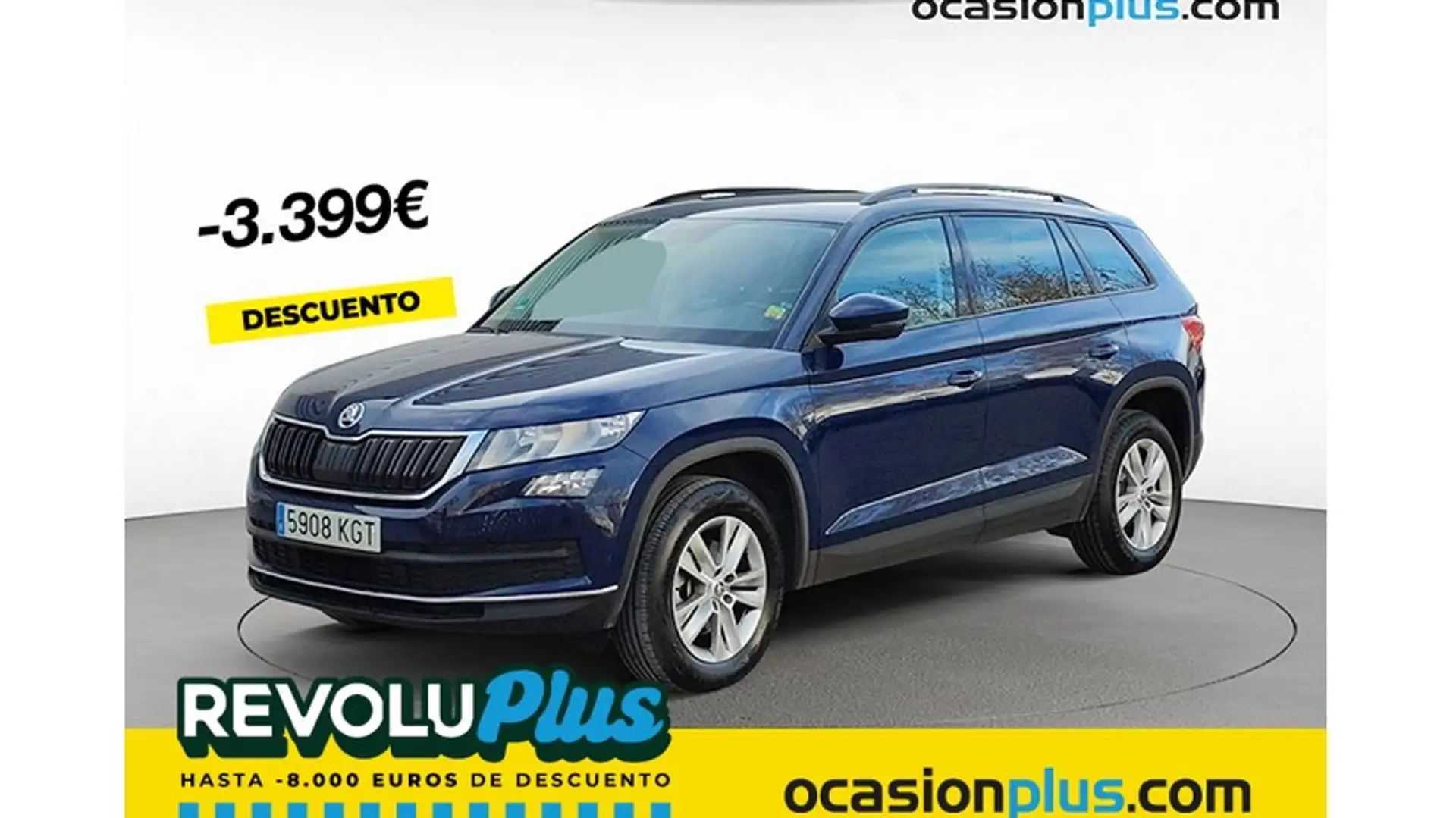 Skoda Kodiaq 1.4 TSI ACT Ambition 4x2 DSG 110kW Blauw - 1