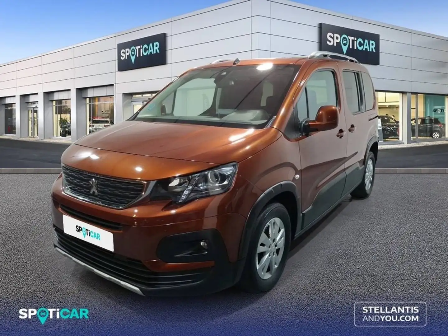 Peugeot Rifter 1.5BlueHDi S&S Standard Allure Pack 100 Brun - 1