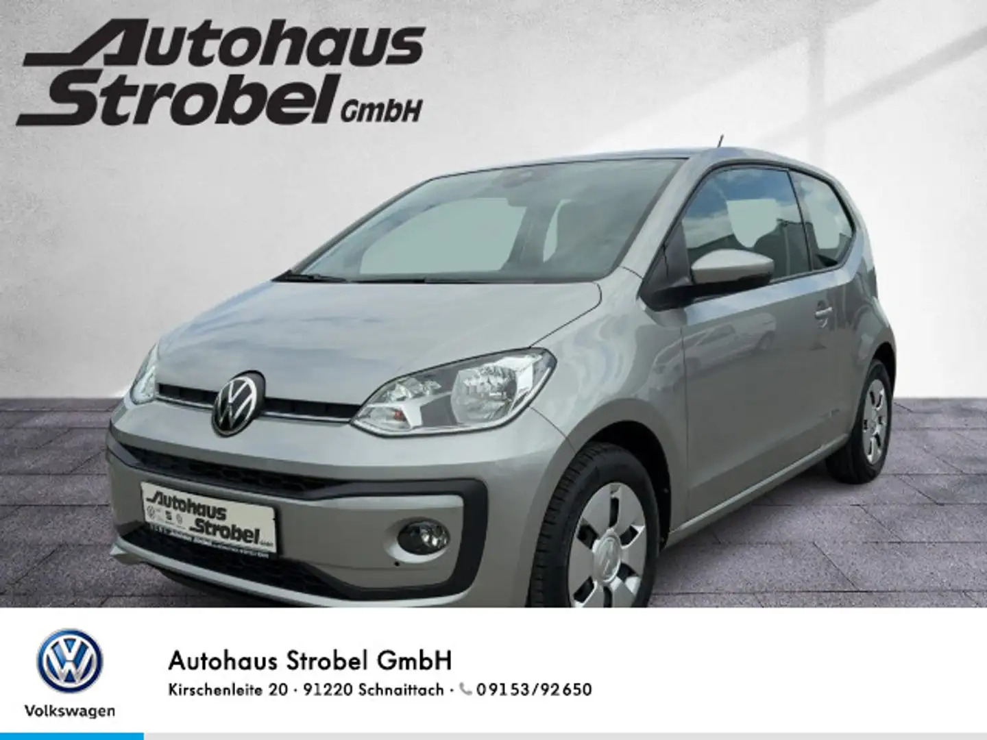 Volkswagen up! 1.0 move up! Klima Bluet. Sitzh. DAB+ elektr Silber - 1