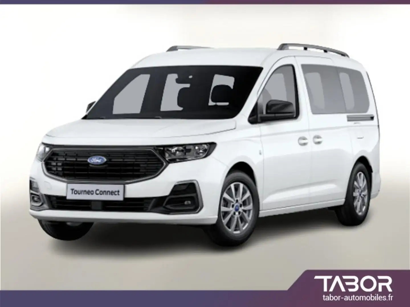 Ford Tourneo Connect Grand TDCi 122 Tit Aut LED Wit - 1