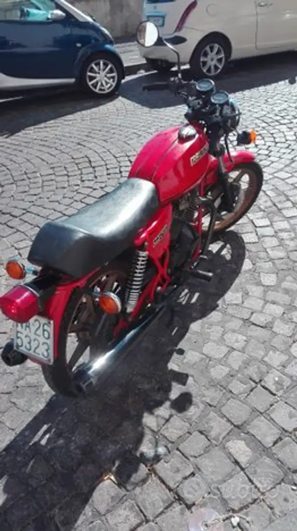 Moto Morini 250 2C doppio cilindro anteriore Rosso - 2