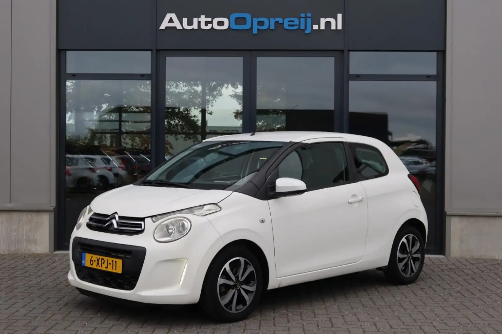 Citroen C1 1.0 E-VTI Serie Blanc Airco, LM-Velgen, LIM, 58.00 Wit - 1