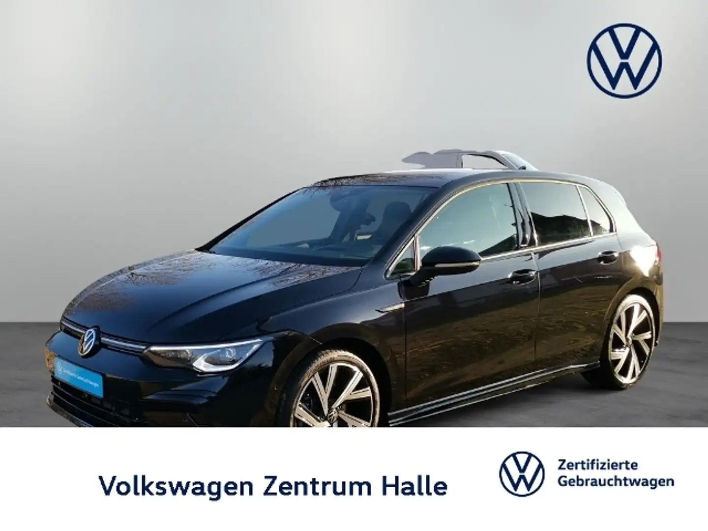 Volkswagen Golf VIII 2.0 TSI R-Line DSG KLIMA LED NAVI ALU Schwarz - 1