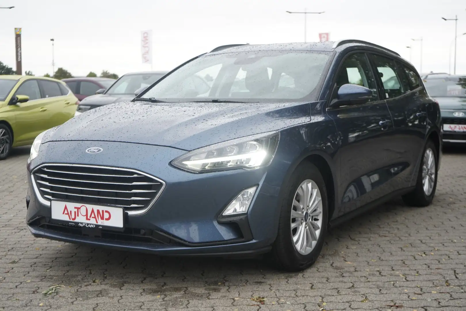 Ford Focus Turnier 1.5 EcoBlue Titanium LED Navi PDC Blau - 2