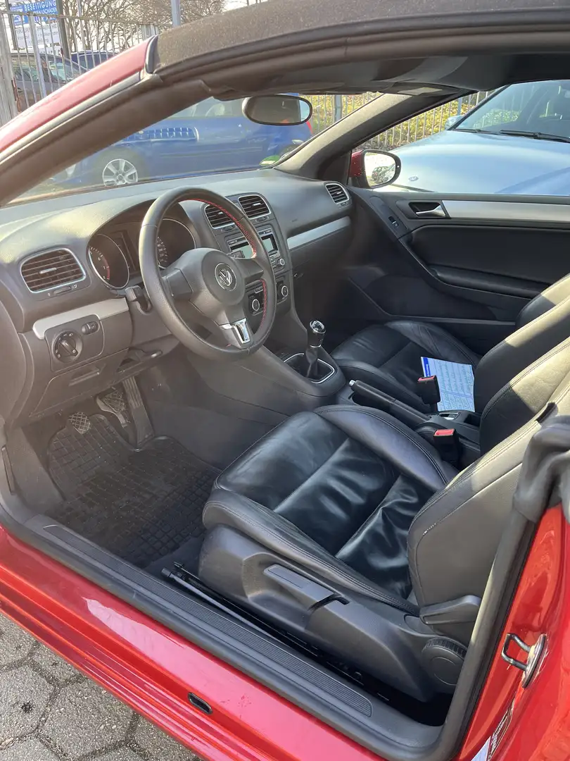 Volkswagen Golf Cabriolet Verdeck neu !! Roşu - 2