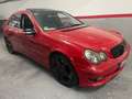 Mercedes-Benz C 180 K Elegance Aut. Rojo - thumbnail 1