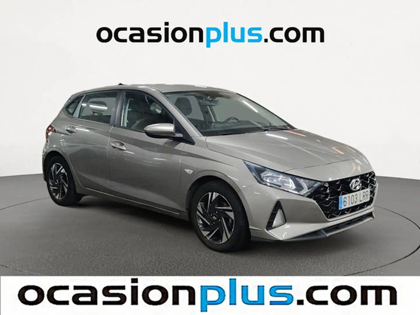 Hyundai i20 1.0 TGDI SLX 100 Gris - 2