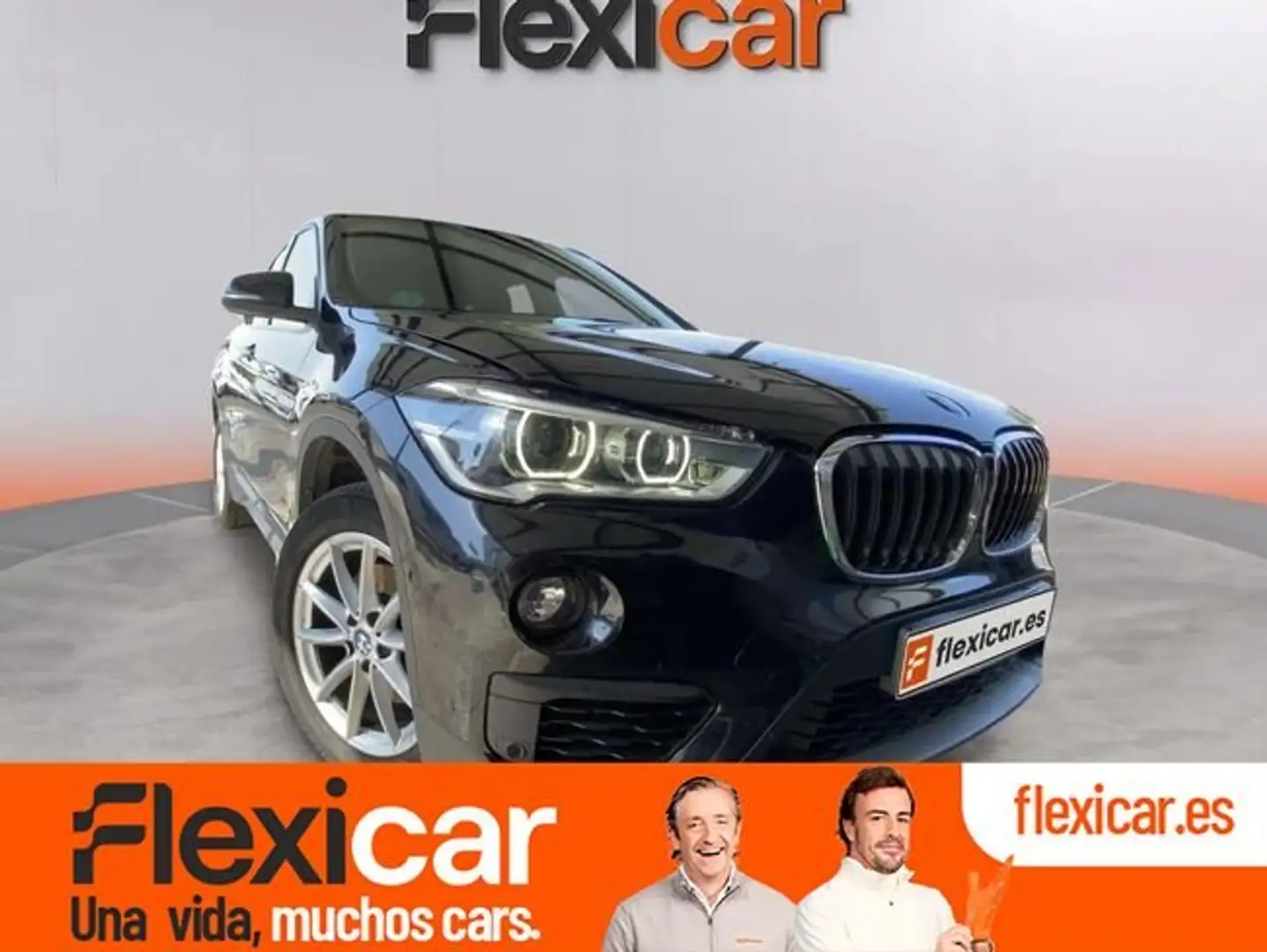 BMW X1 sDrive 18d Noir - 1