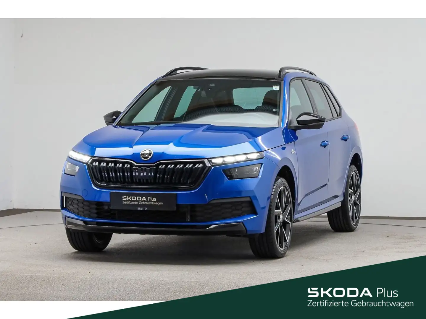 Skoda Kamiq 1.5 TSI DSG Monte Carlo*NAVI*KAMERA*ACC*PD Blau - 1