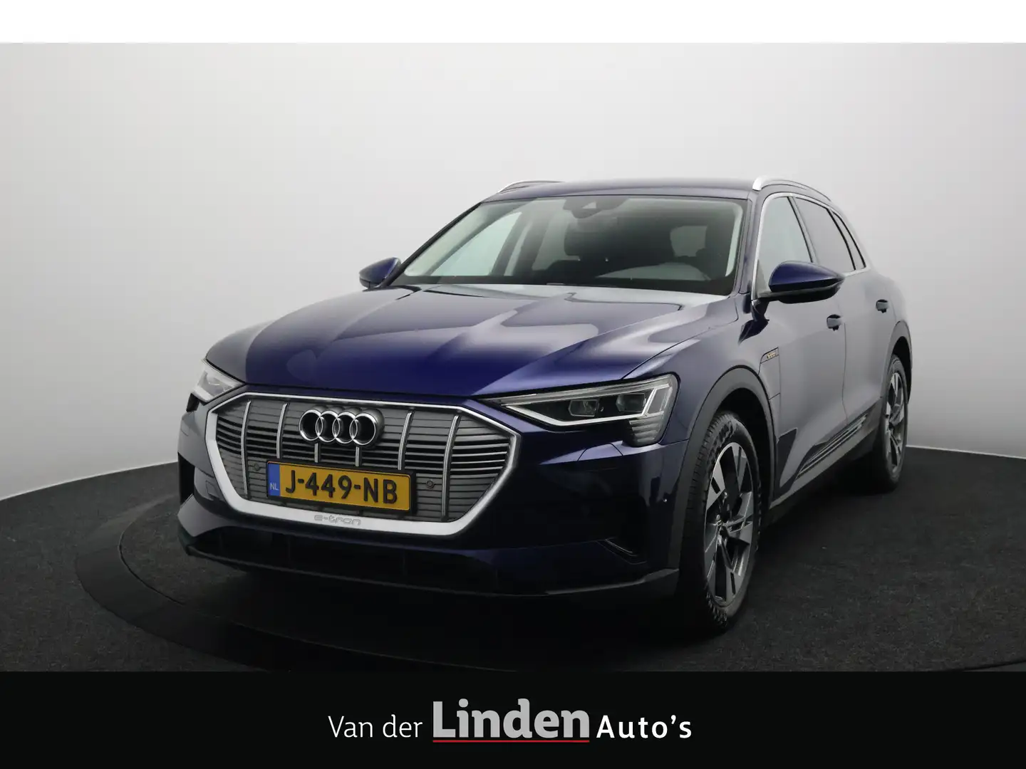 Audi e-tron 50 quattro edition 71 kWh SOH 92.6% | Luchtvering Blauw - 1