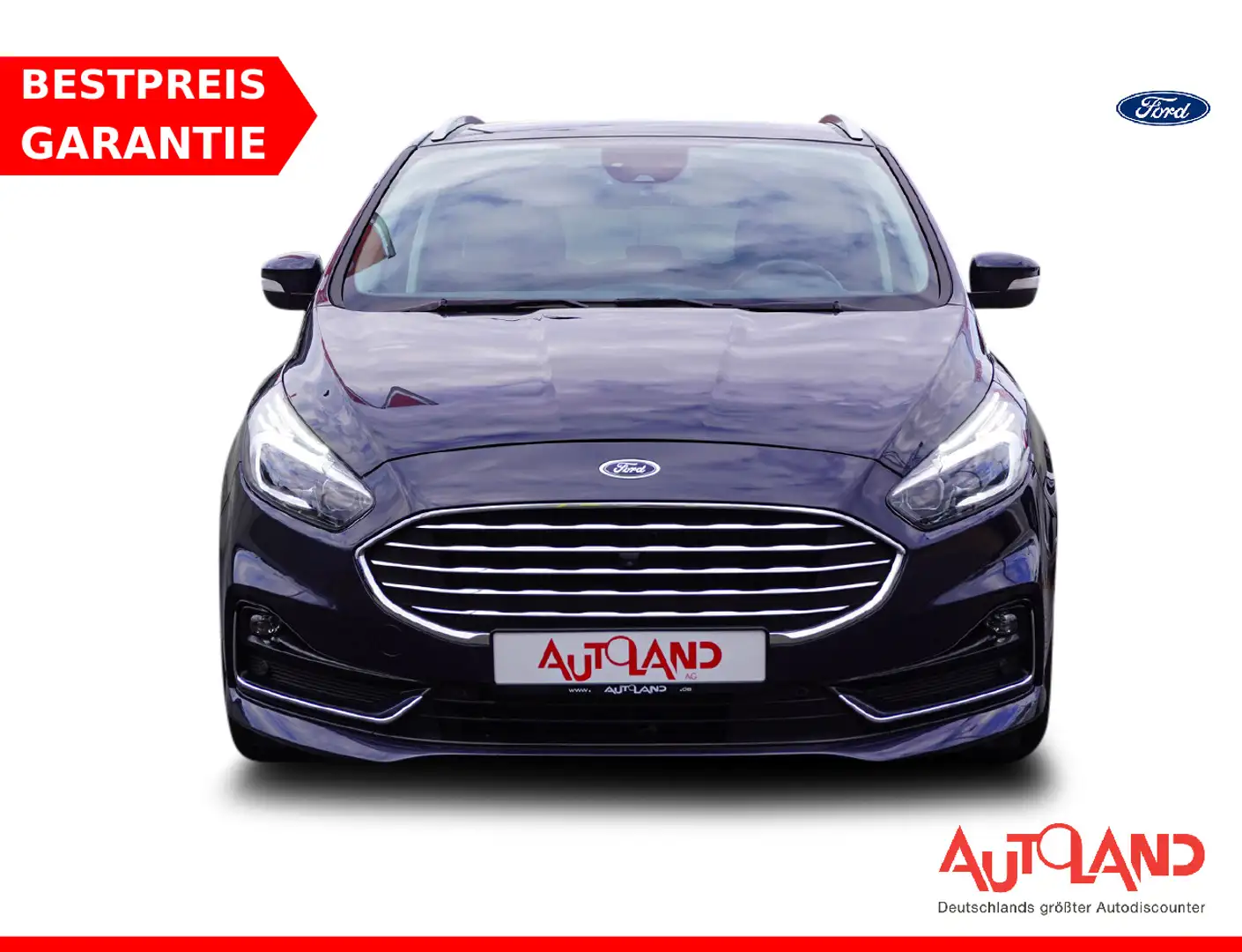 Ford S-Max S-MAX 2.0 EcoBlue Titanium LED Navi 7-Sitzer ACC Blau - 1