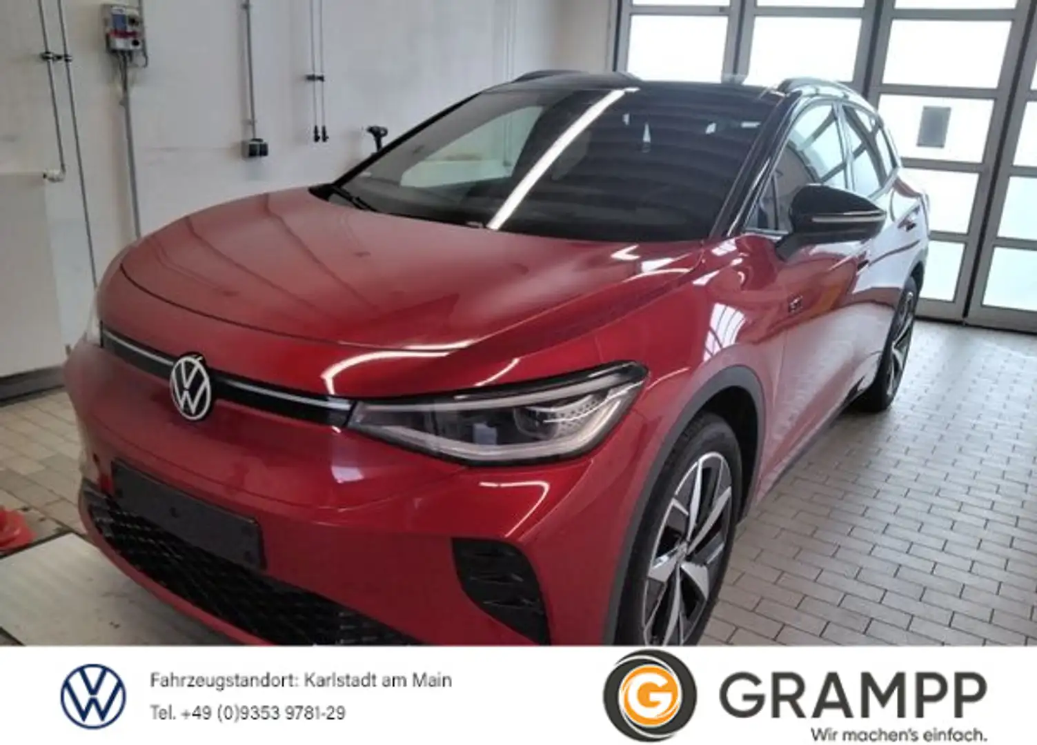 Volkswagen ID.4 GTX 4M +CCS+WÄRMEPUMPE+360°+PANO+MEMORY+HUD Rot - 1