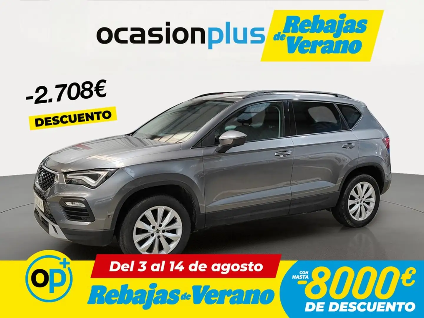 SEAT Ateca 1.5 EcoTSI S&S Style XM Gris - 1