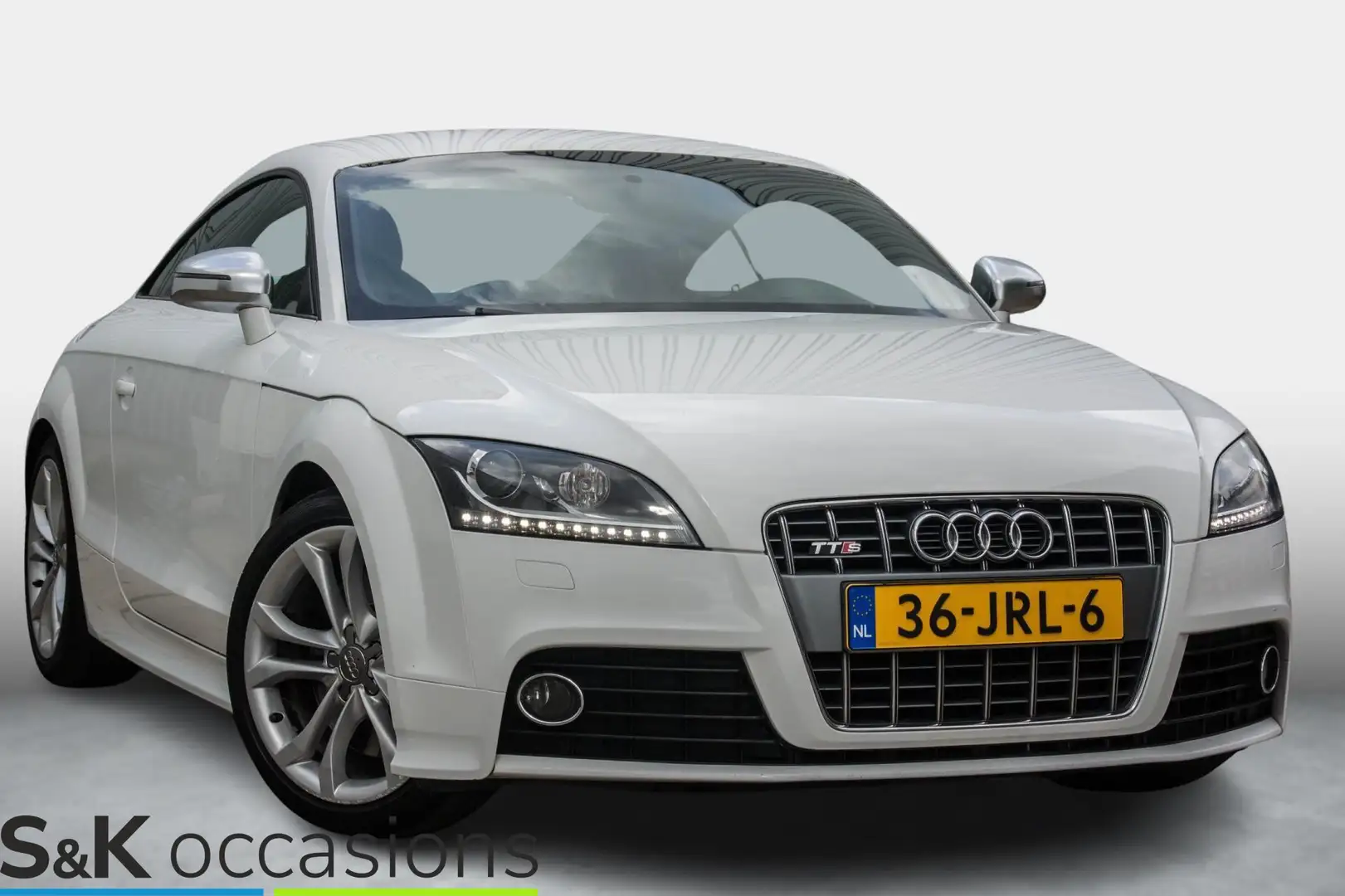 Audi TT TTS 2.0 T TTS 272PK Quattro 100% Onderhouden NL Au Wit - 1