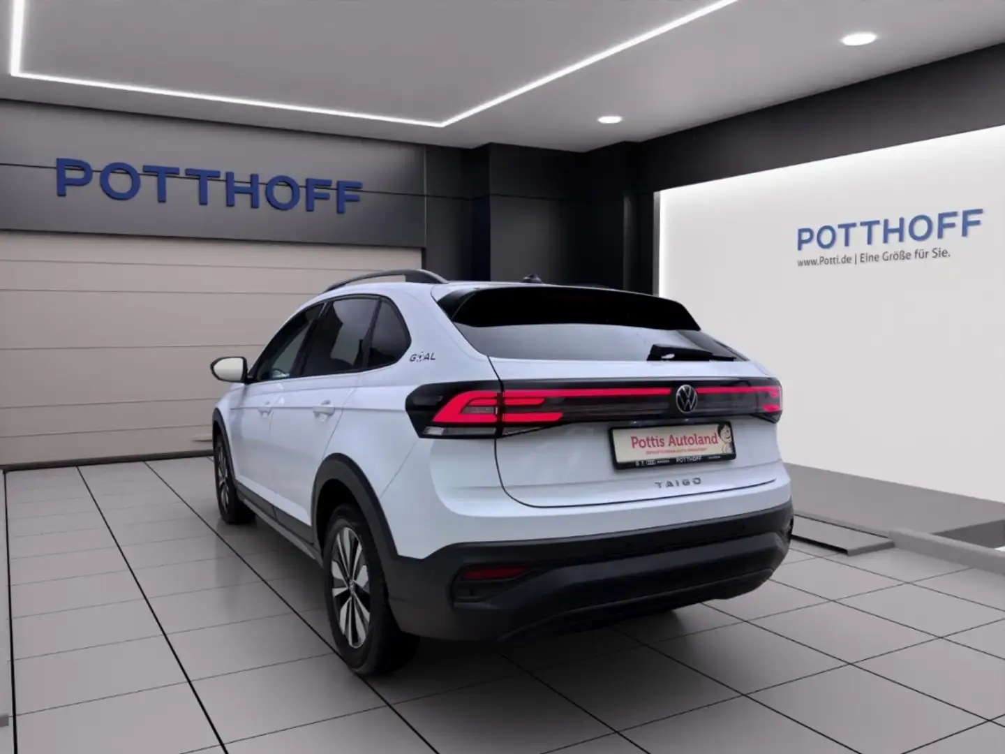 Volkswagen Taigo 1.0 TSI GOAL NAVI KLIMA PDC SHZG Weiß - 2